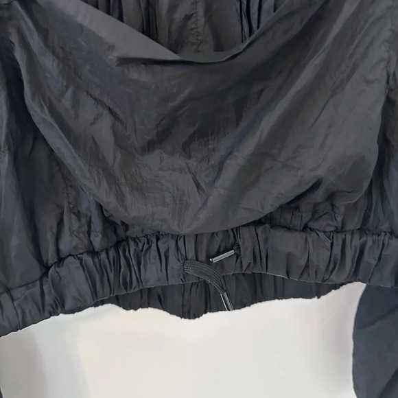 Free People Movement Black Windbreaker quarterzip Jacket - Picture 2 of 4